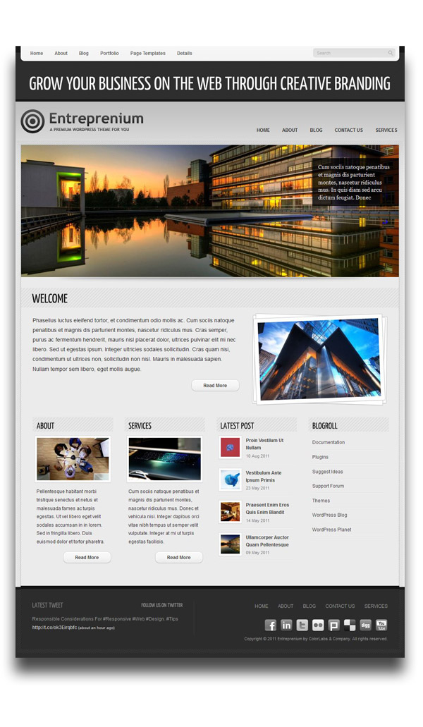 Concept Website Designs Hillcrest Expo Websites Entreprenium Theme - Hillcrest Business Expo